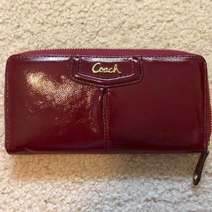 Coach zip wallet